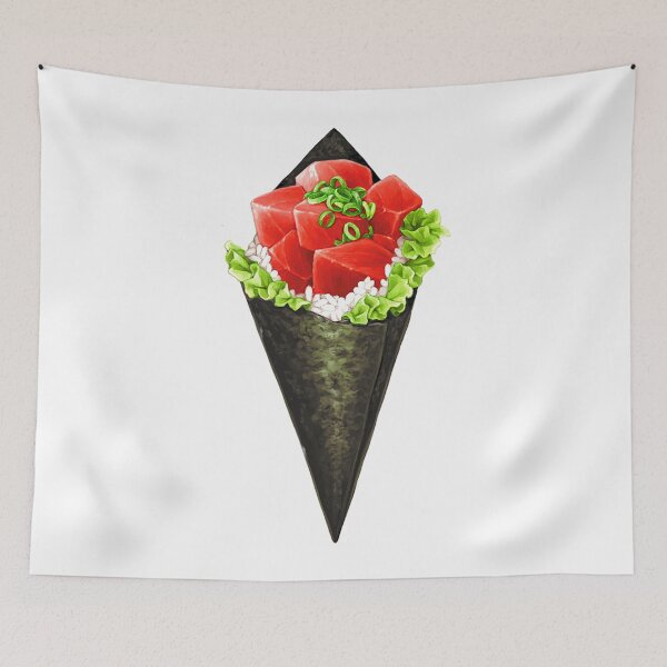 Item preview, Tuna Temaki Sushi designed and sold by Happybearbear.