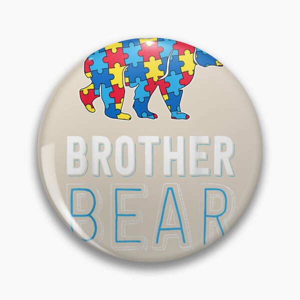 Item preview, Brother Bear World Autism Awareness Day Family Puzzle Piece designed and sold by VerityKingStore.
