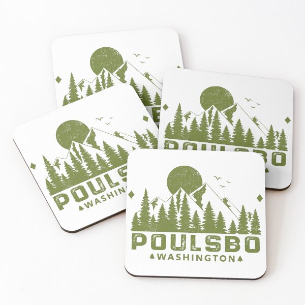 Item preview, Poulsbo Washington Mountain Sight designed and sold by Home-Spirit.