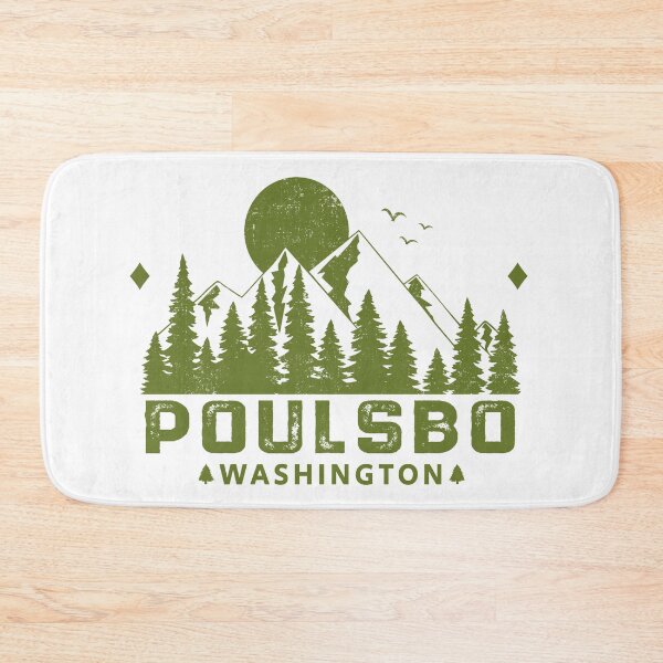 Item preview, Poulsbo Washington Mountain Sight designed and sold by Home-Spirit.