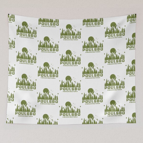 Item preview, Poulsbo Washington Mountain Sight designed and sold by Home-Spirit.