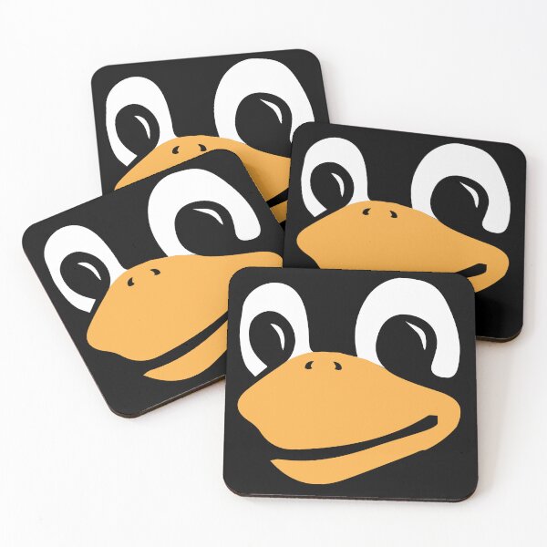 Item preview, Lord and Saviour Tux Penguin Linux Mascot Face Freedom designed and sold by alltheprints.
