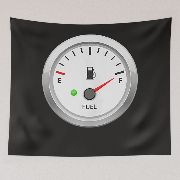 Item preview, Fuel Gauge Full Dawn Graphic Strong Womens Basketball Tank Top designed and sold by diannehusebyh2.