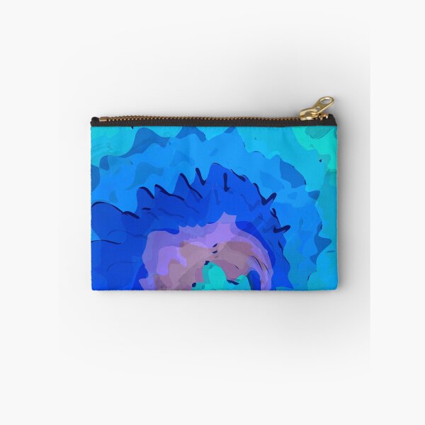 Aperçu de l'œuvre Motif Bleu Flashy Fleurs Pastel - Motifs floraux flashy colorés créée et vendue par coco-pipes.