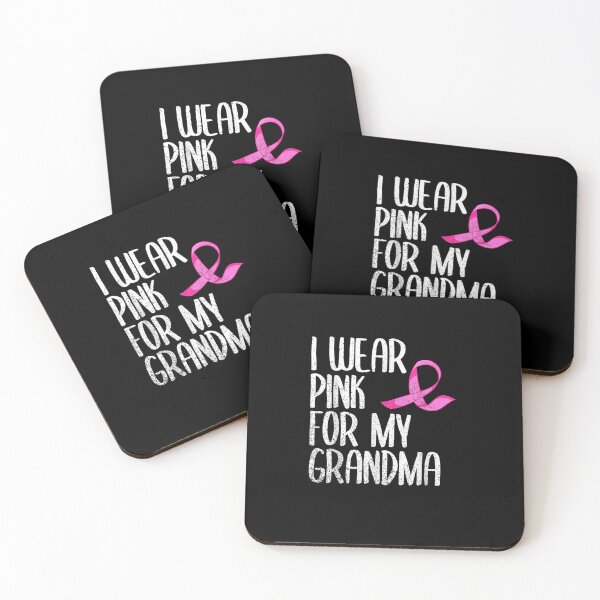 Item preview, I Wear Pink For My Grandma Breast Cancer designed and sold by RobertEllisDC.