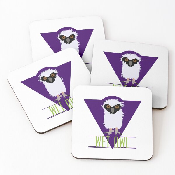 Item preview, Wet Owl Meme Sticker Design designed and sold by Raju-Creative.