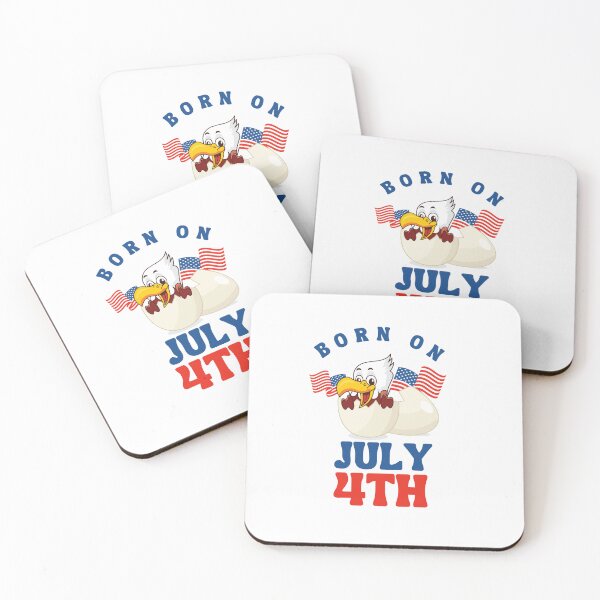 Item preview, Born on July 4th, independence day america designed and sold by ashdenent.