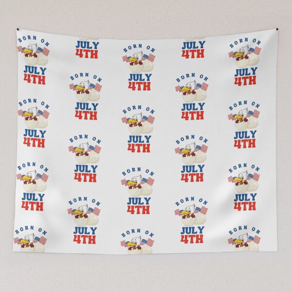 Item preview, Born on July 4th, independence day america designed and sold by ashdenent.