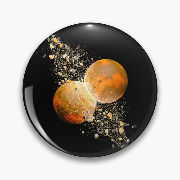 Item preview, Planets colliding designed and sold by bradm50.