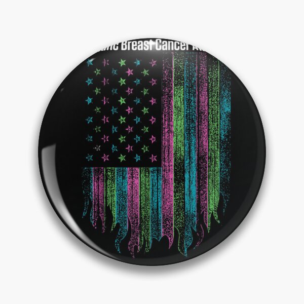 Item preview, Metastatic Breast Cancer Awareness Flag Warrior designed and sold by RobertEllisDC.