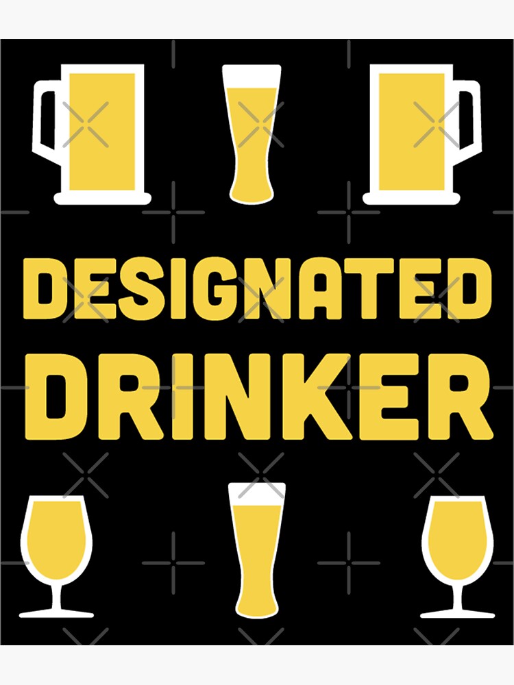 "Designated Drinker tshirts Australian Pub TShirts Redbubble