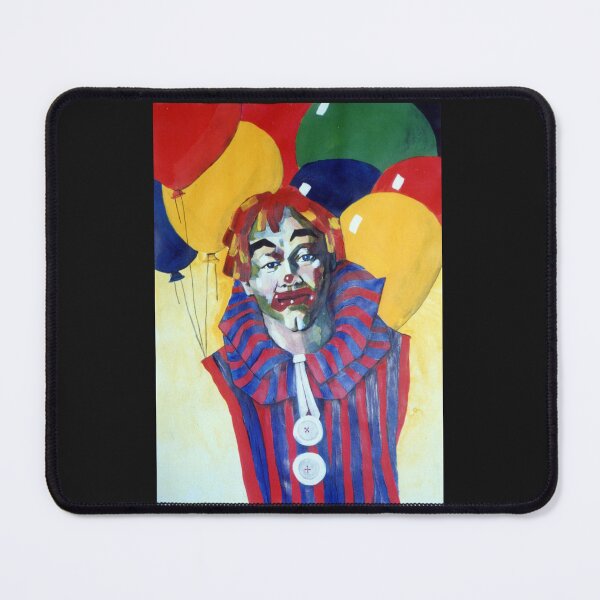Item preview, Rainbow Clown with Balloons- Painting by Avril Thomas Adelaide Artist designed and sold by AvrilThomasart.