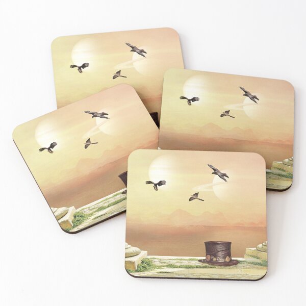 Item preview, Dawn on the Desert Planet designed and sold by Elisabeth Lucas.