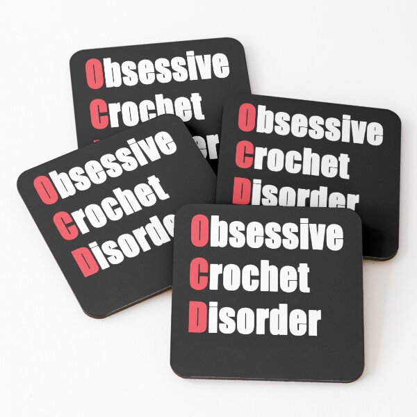 Item preview, OCD- Obsessive Crochet Disorder A Funny Crocheting Crochet designed and sold by manzee.