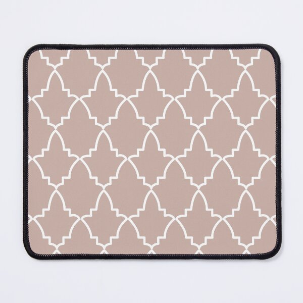 Item preview, Beige Moroccan Lattice Pattern designed and sold by idovedesign.