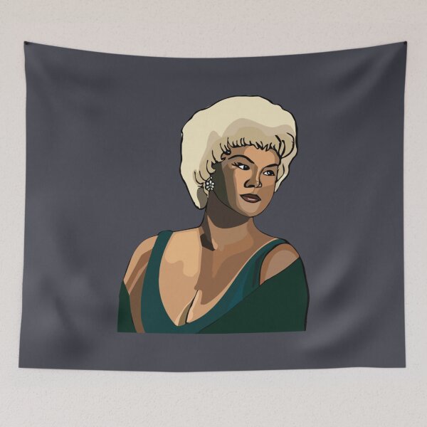Item preview, Etta James Singer Illustration  designed and sold by SanThanRF.