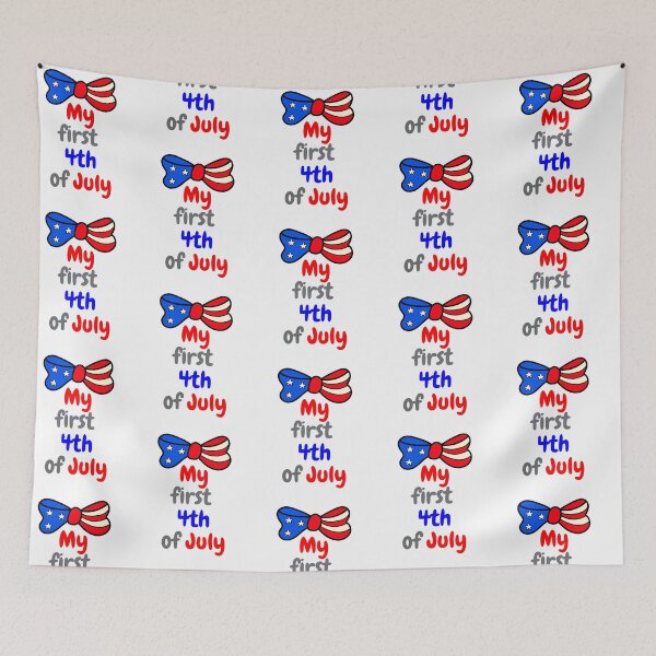 Item preview, My first 4th of July cute baby independence day designed and sold by ashdenent.
