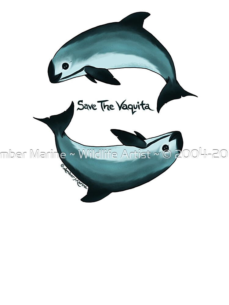 Vaquita Porpoise Dolphin Rescue Endangered Animal T Shirt