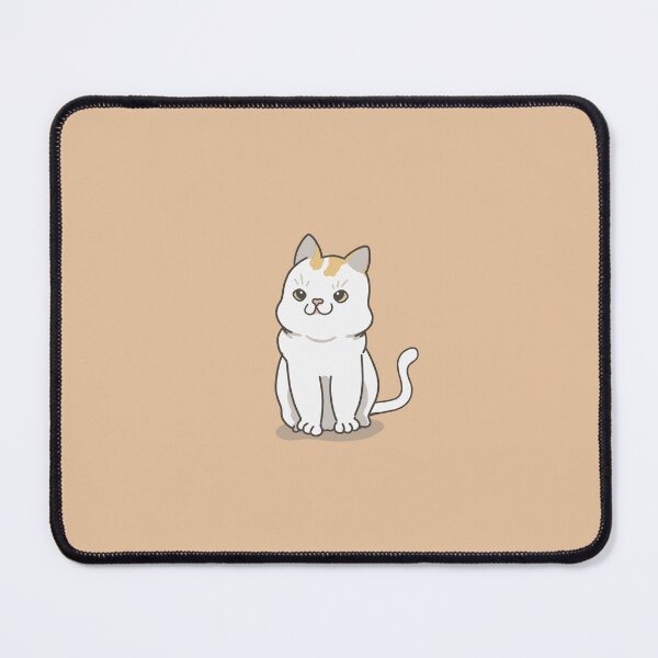 Item preview, Cute white cat designed and sold by Bingboat-Art.