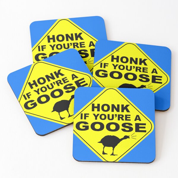 Item preview, Honk if You&x27;re a Goose Sticker designed and sold by LeoHoffmann.