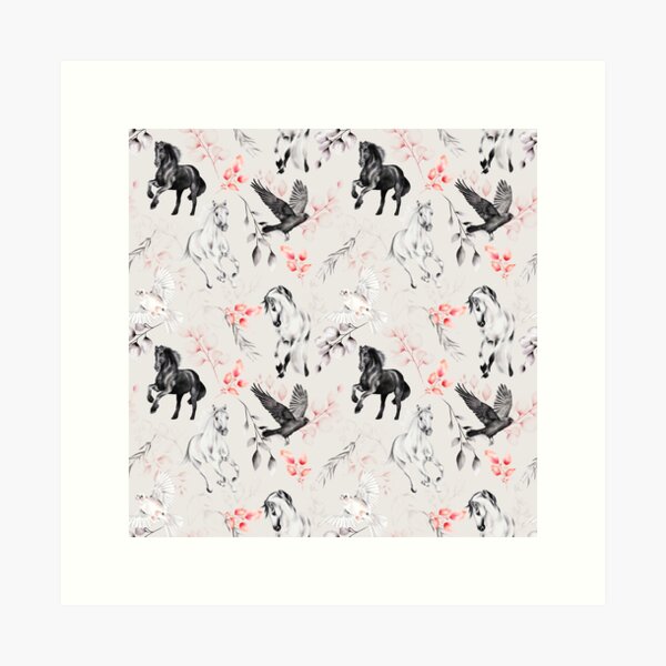 Item preview, Horse Pattern  designed and sold by RED FIR.