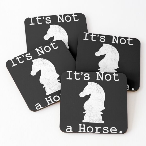Item preview, It's Not A Horse Funny Chess Game Gifts For Chess Lovers designed and sold by QuyetGaugau.