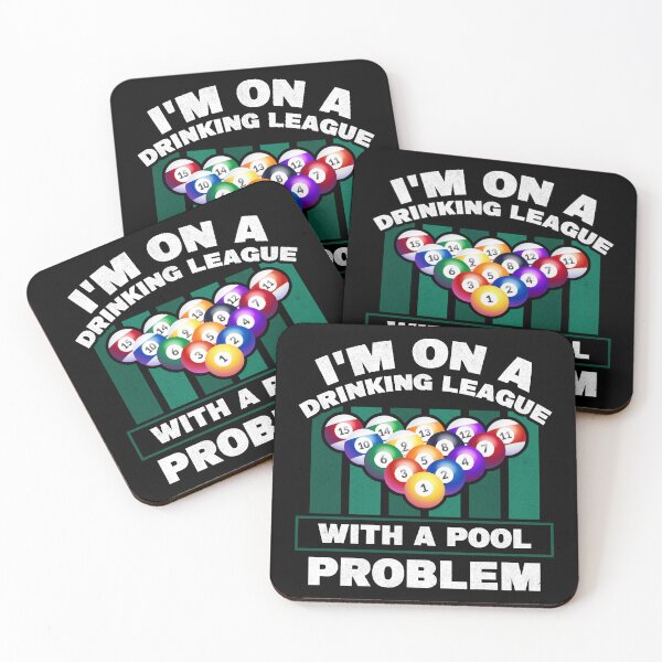 Item preview, I'm On A Drinking League With A Pool Problem Funny designed and sold by QuyetGaugau.