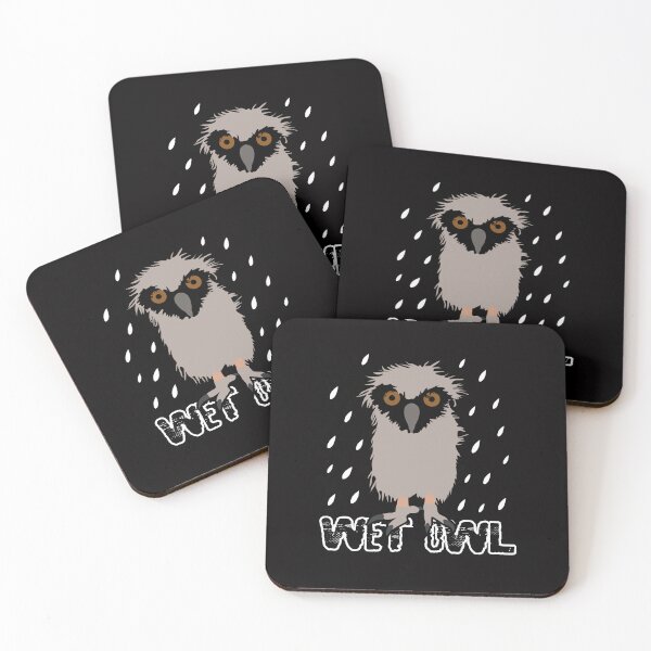 Item preview, Wet Owl Funny Meme design designed and sold by Raju-Creative.