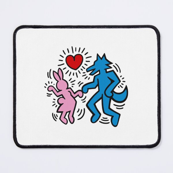 Item preview, The couple of two cute animals in dancing cartoon  designed and sold by slimeofmusic.