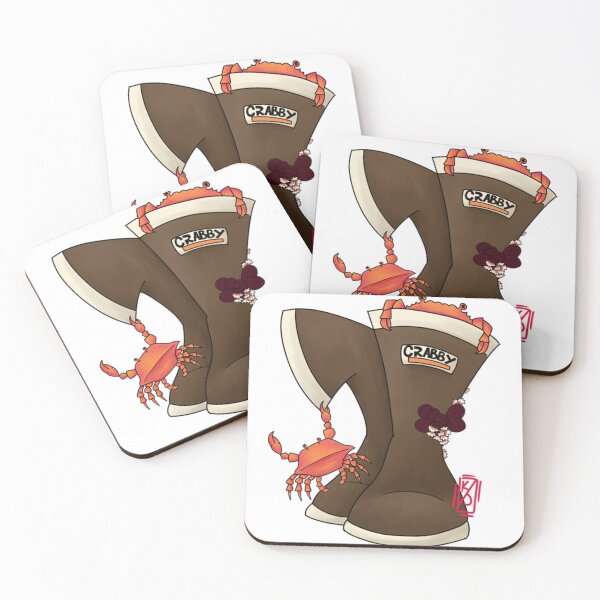 Item preview, Crabby Rain Boot designed and sold by QuyetGaugau.