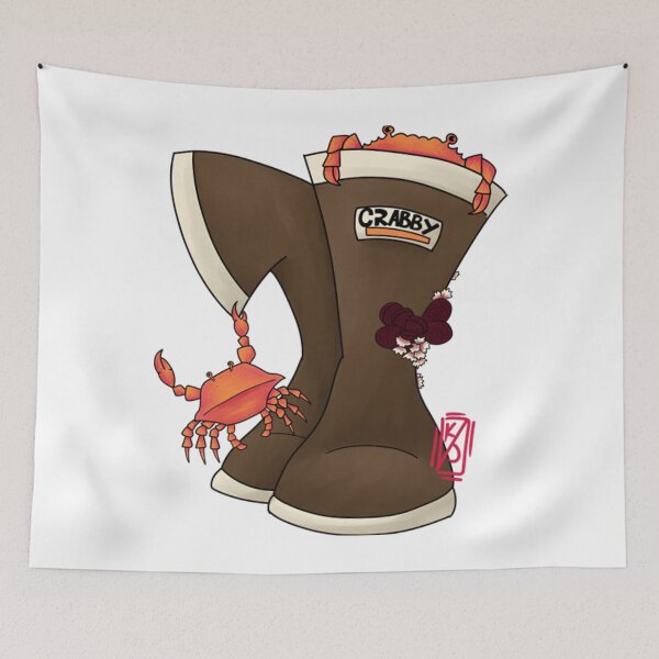 Item preview, Crabby Rain Boot designed and sold by QuyetGaugau.