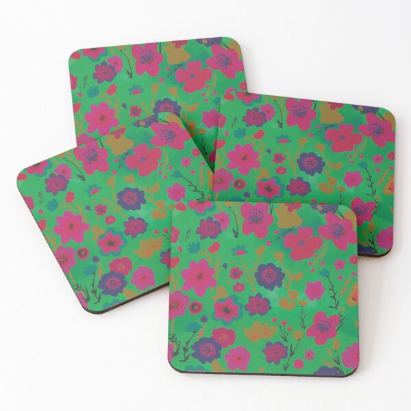 Item preview, Green watercolor floral  designed and sold by SisterlyLove.
