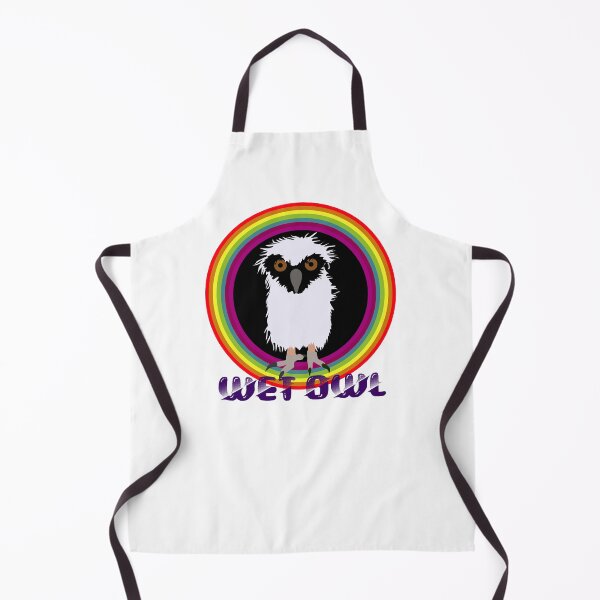 Item preview, Wet Owl Meme Rainbow Sticker Design designed and sold by Raju-Creative.