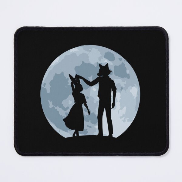 Item preview, The couple dancing Under The Moon romantic cartoon designed and sold by slimeofmusic.