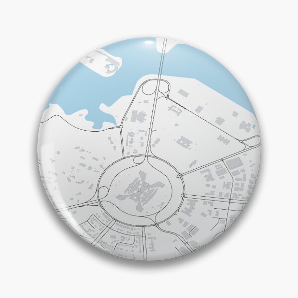 Item preview, Canberra Capital City Australia Map Minimalist Canberra Australia Town City Map designed and sold by SirajDecors.