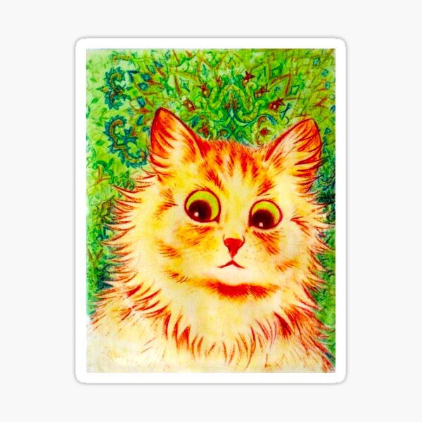 Item preview, HD LOUIS WAIN - Cat 1910 designed and sold by gologodesigns.