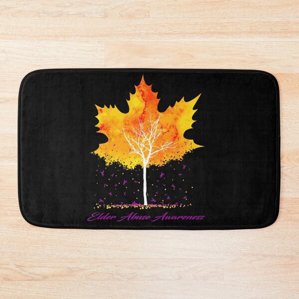 Item preview, Elder Abuse Awareness Maple Leaf Autumn Tree Orange Fall Leaves Season designed and sold by Sabfit.