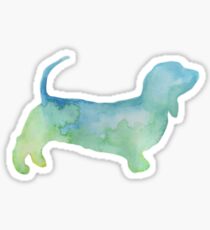 Blue Hush puppy Sticker