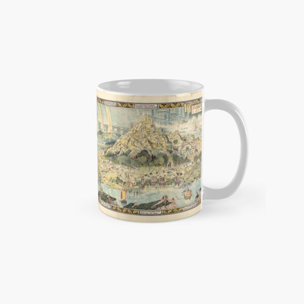An Ancient Mappe of Fairyland - 1918 Classic Mug