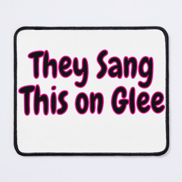 Item preview, They Sang This on Glee designed and sold by retro10.