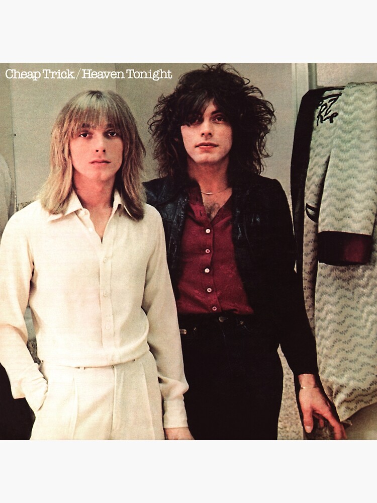 "Cheap Trick heaven tonight" Metal Print for Sale by Catherinee22