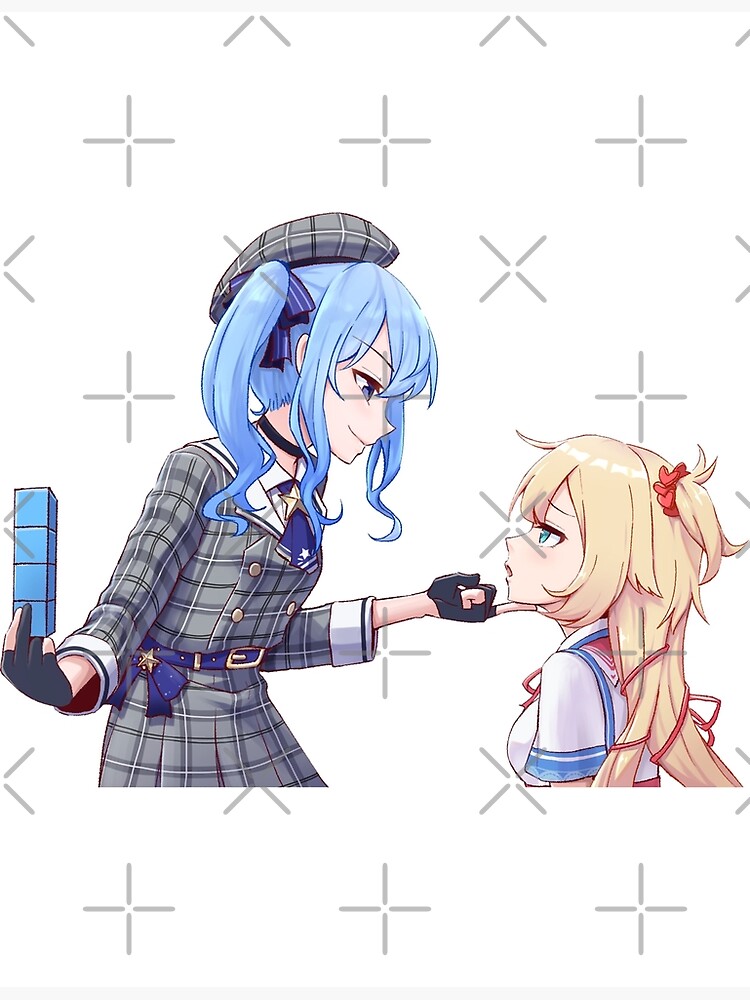 Póster «Hoshimachi Suisei y Akai Haato» de Laeyendecker | Redbubble