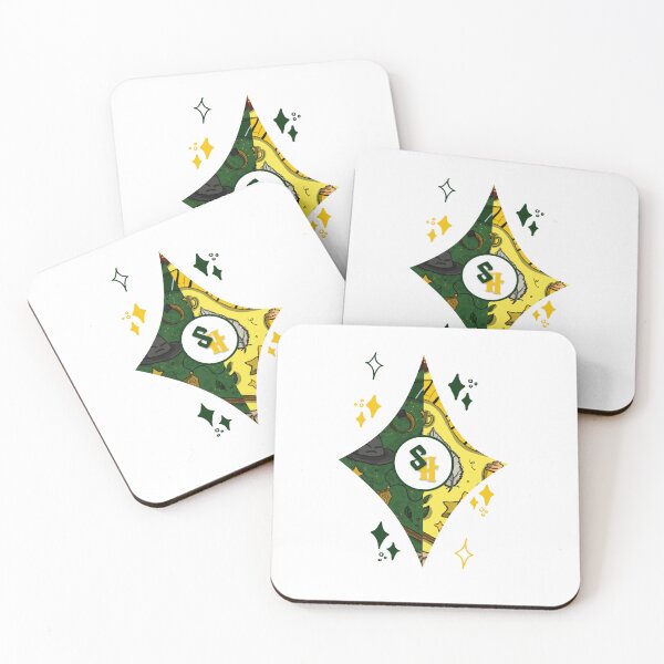 Item preview, The unity  -  SlytherHuffle  -  Green & Yellow designed and sold by Papertowall by Jellyee.