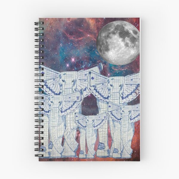 Item preview, elefantes en el espacio  designed and sold by yaritazen.