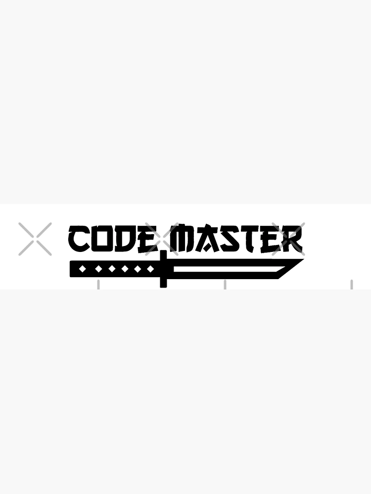 Thumbnail 3 of 3, Canvas Print, code master designed and sold by yourgeekside.