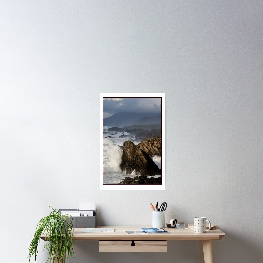 The Atlantic meets Ireland Poster