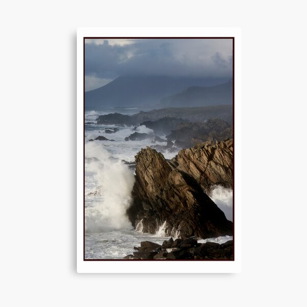 The Atlantic meets Ireland Canvas Print
