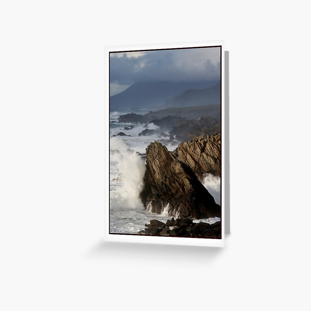 The Atlantic meets Ireland Greeting Card