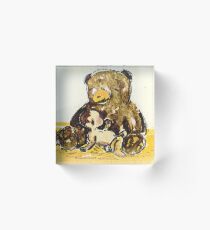sound-out,happy days Acrylic Block