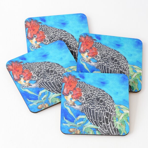 Item preview, Gang Gang Parrot Feasting designed and sold by pohlma.